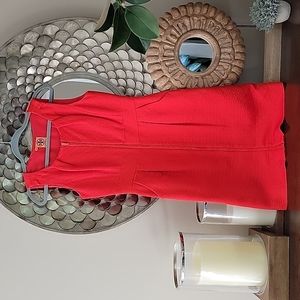 Orange Full Zip Tory Burch Dress